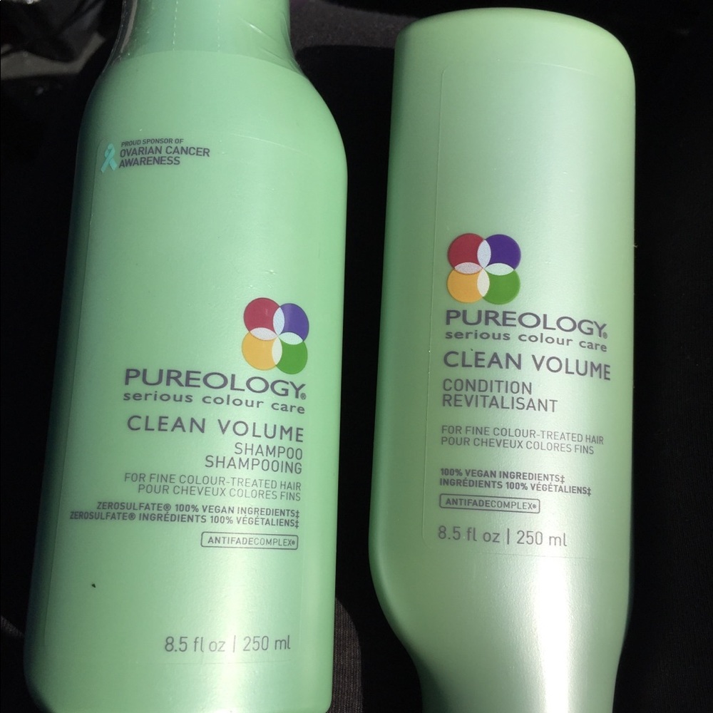 NWT Pureology Clean Volume Shampoo/Conditioner